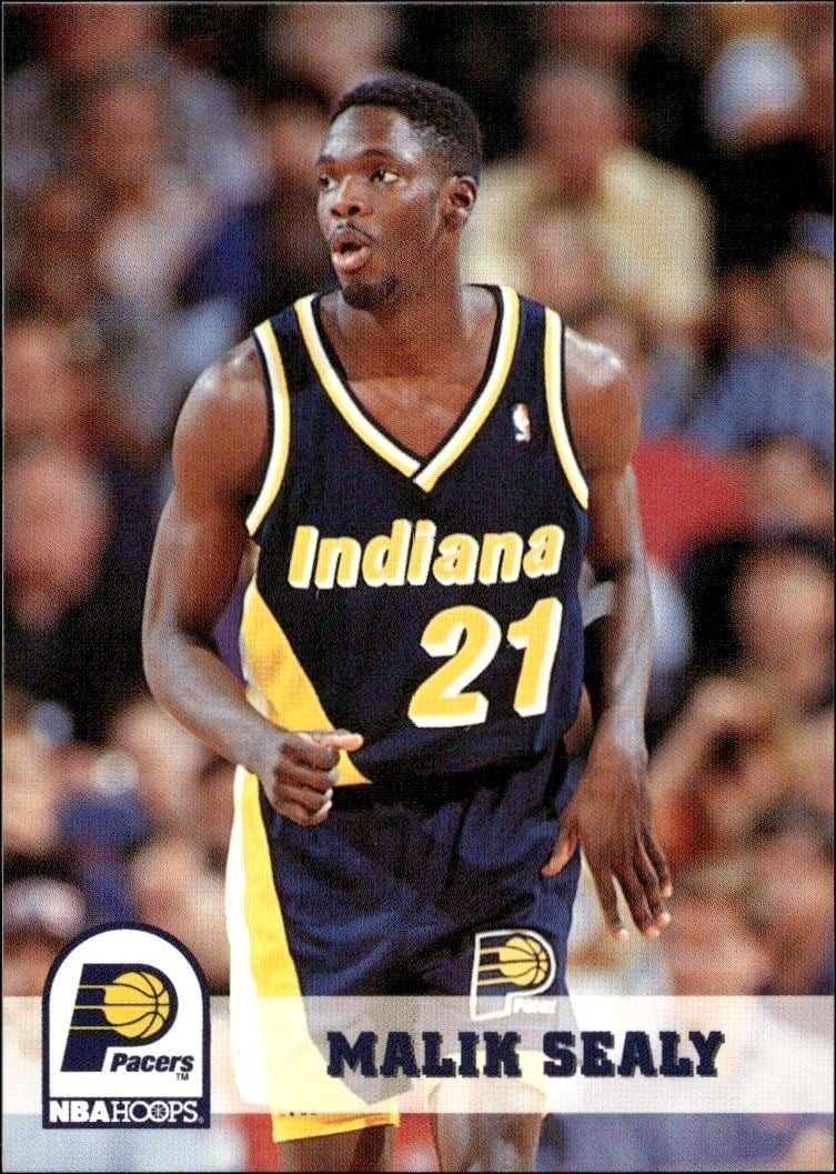 Malik Sealy 1993-94 Skybox #91 Basketball Trading Card - Front 1993-94 Skybox Malik Sealy #91 basketball trading card front