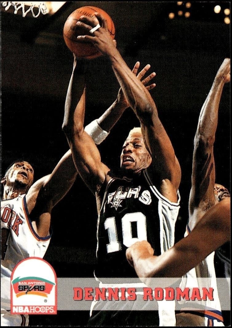 1993-94 Skybox NBA Hoops Series 2 Dennis Rodman #405 trading card