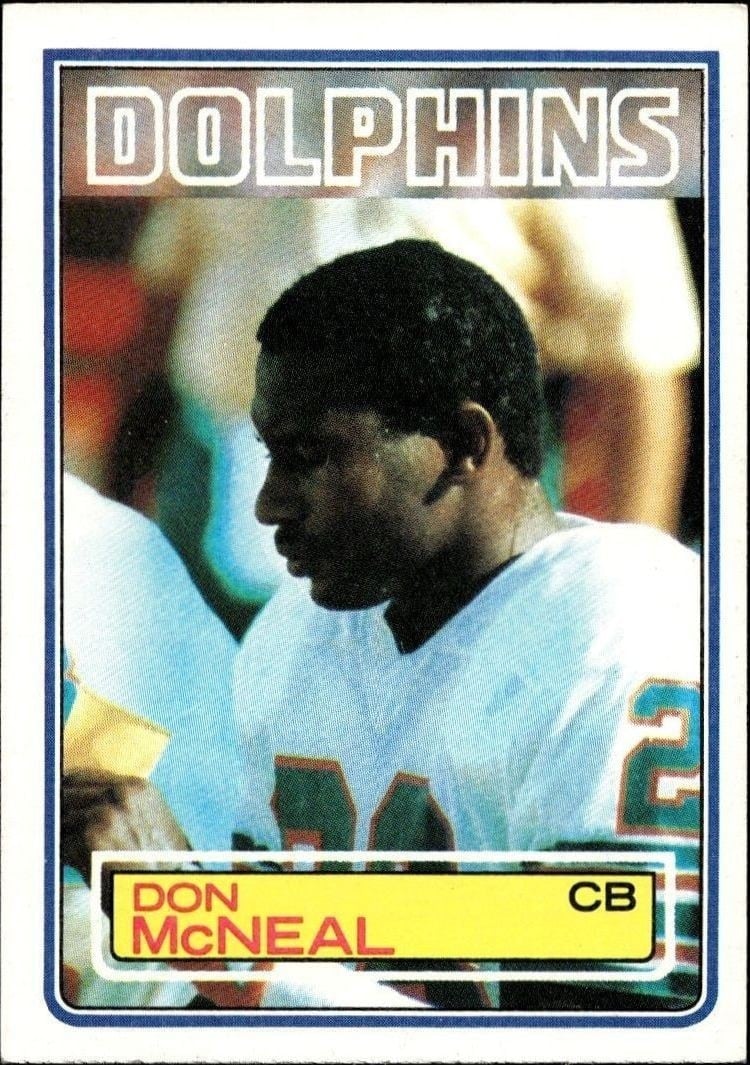 1983 Topps Don McNeal #316 trading card