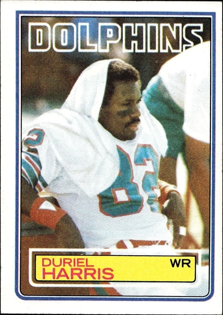 1983 Topps Duriel Harris #314 trading card