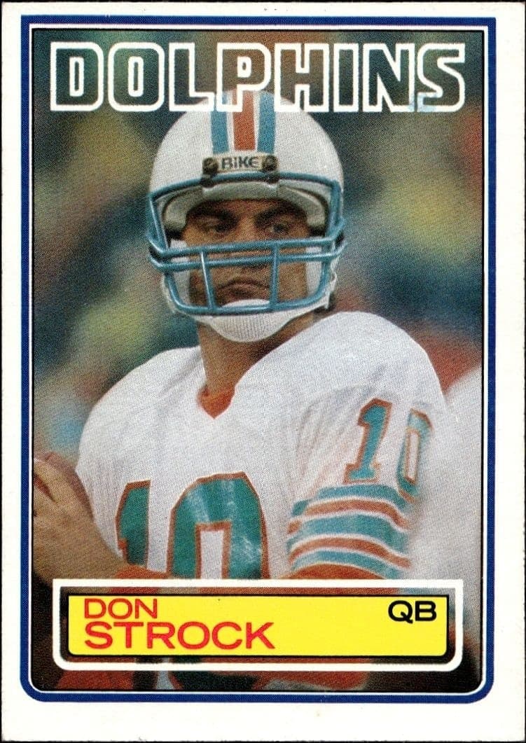 1983 Topps Don Strock #321 trading card