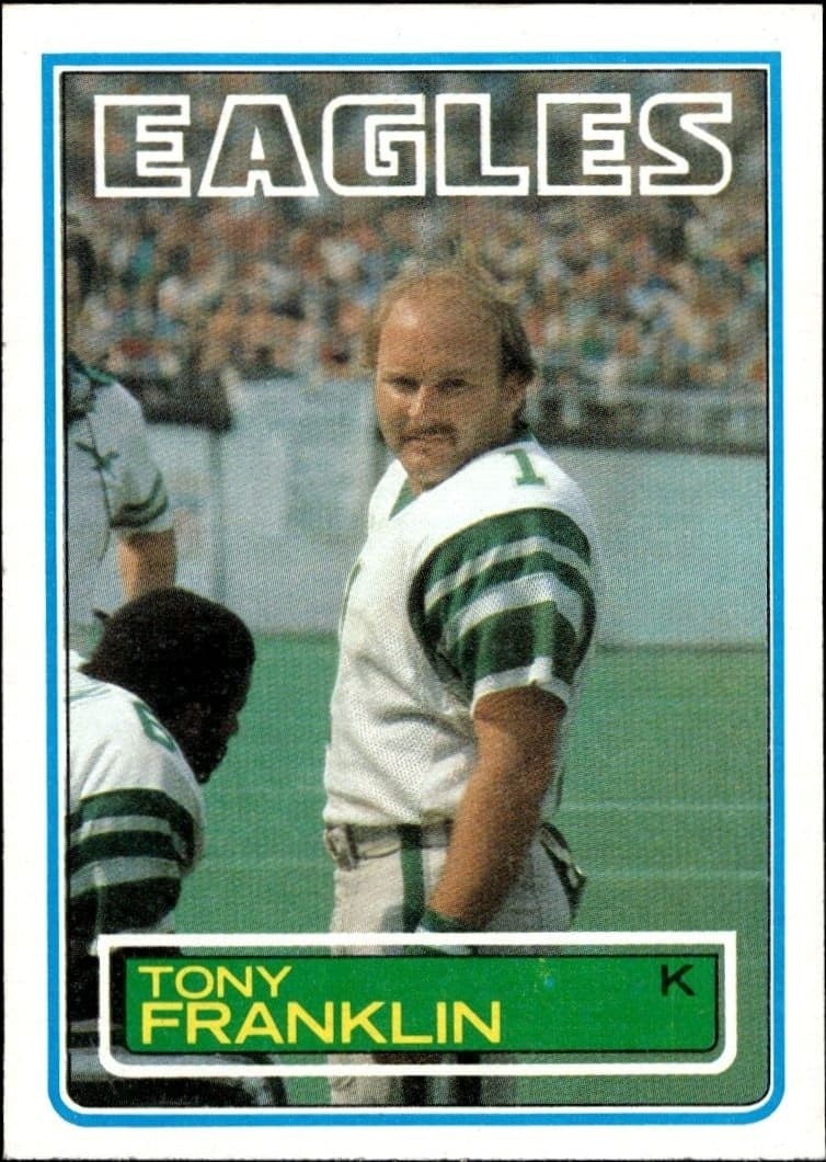 1983 Topps Tony Franklin #139 trading card