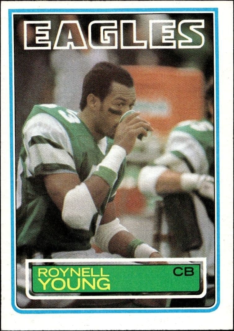 1983 Topps Roynell Young #151 trading card
