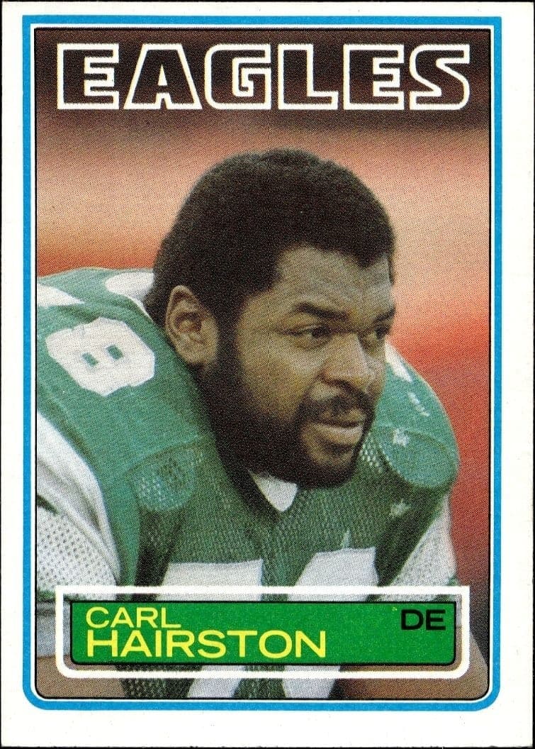 1983 Topps Carl Hairston #140 trading card