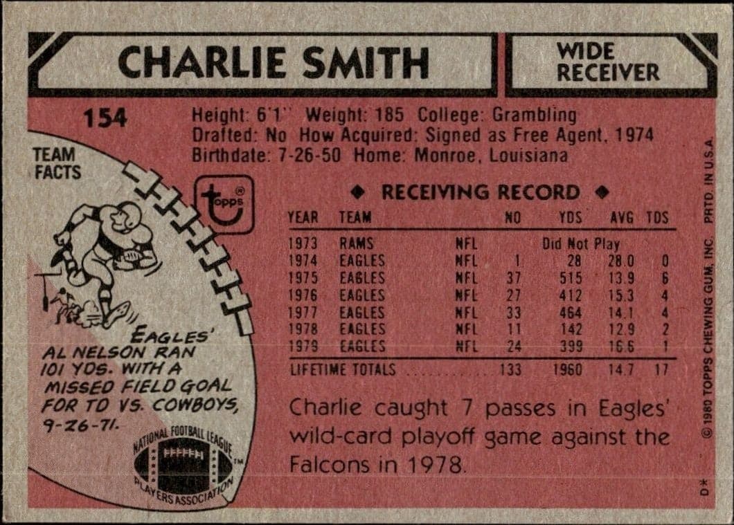 Charlie Smith - Back