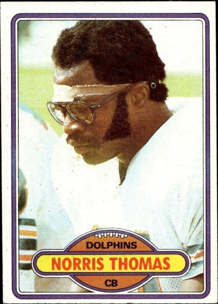 1980 Topps Norris Thomas #441 trading card