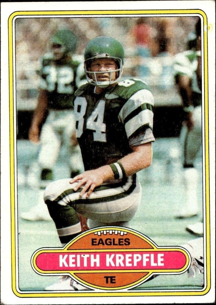 1980 Topps Keith Krepfle #32 trading card