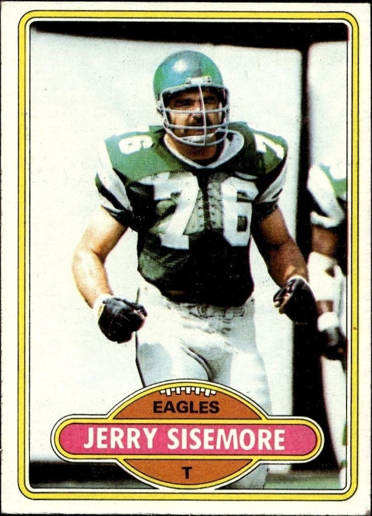 1980 Topps Jerry Sisemore #357 trading card