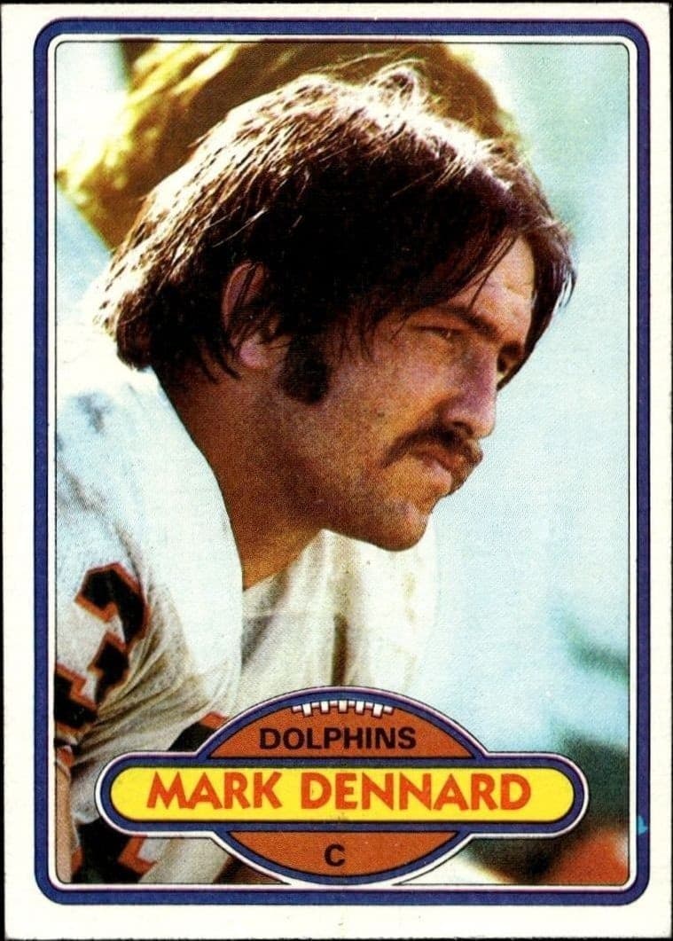 1980 Topps Mark Dennard #321 trading card