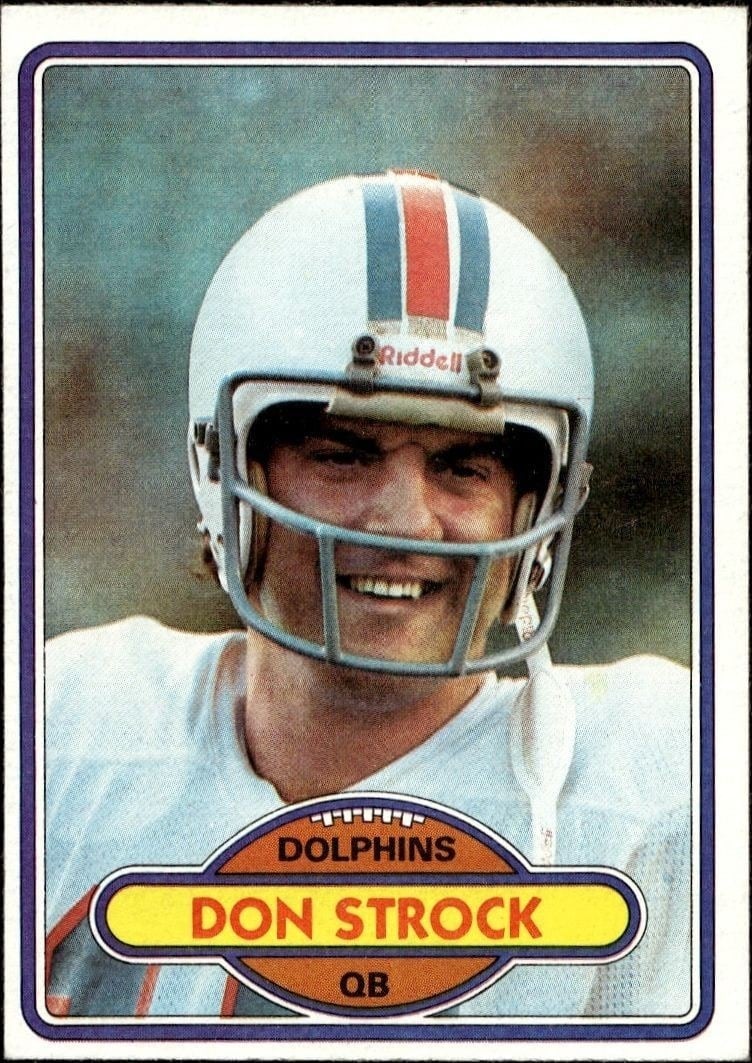 1980 Topps Don Strock #381 trading card