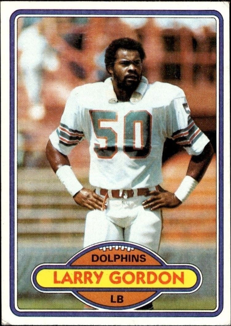1980 Topps Larry Gordon #242 trading card