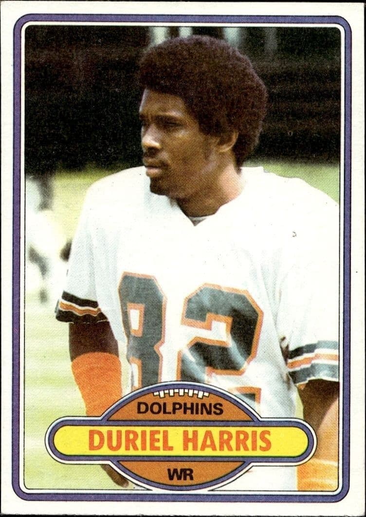 1980 Topps Duriel Harris #181 trading card