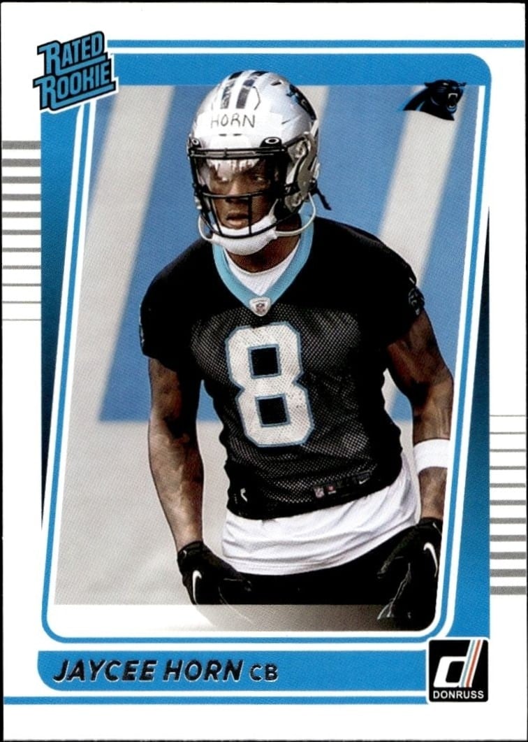 2021 Panini Donruss Jaycee Horn #329 trading card