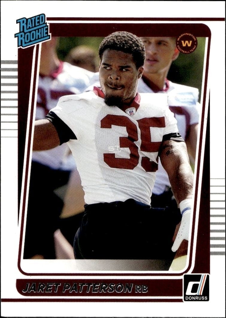 2021 Donruss Jaret Patterson #298 trading card