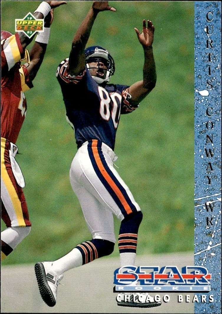 1993 Upper-Deck Curtis Conway #10 trading card