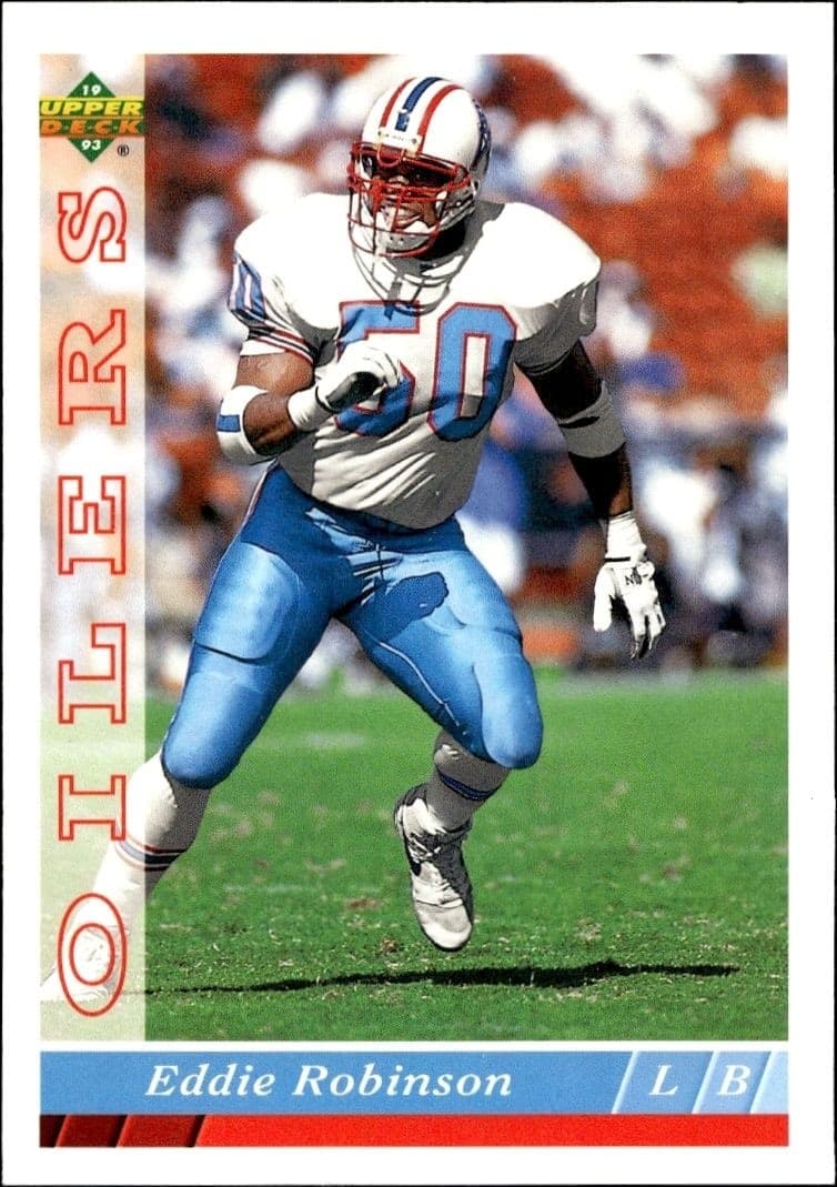 1993 Upper-Deck Eddie Robinson #256 trading card