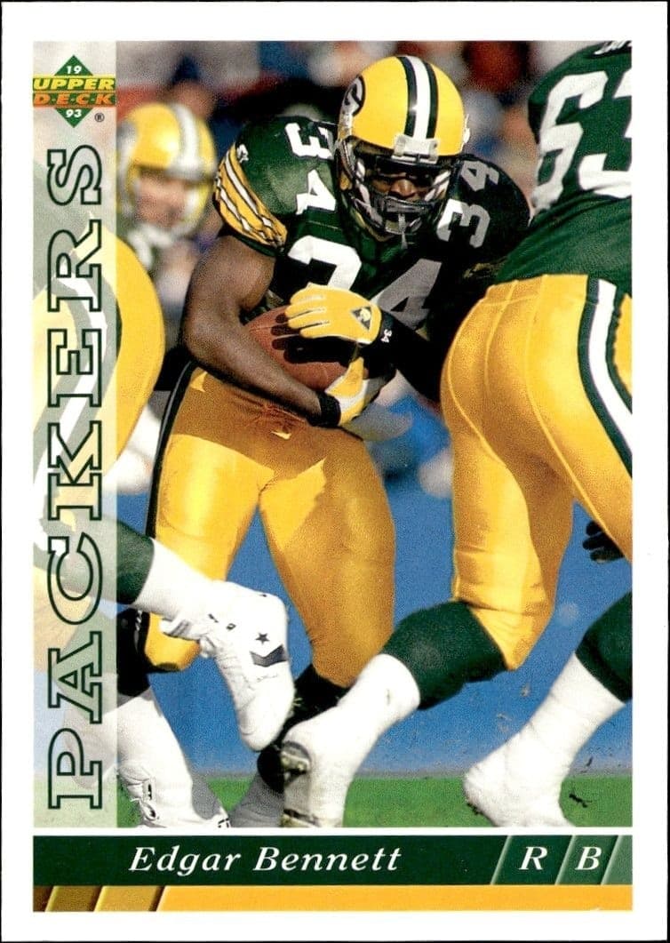 1993 Upper-Deck Edgar Bennett #289 trading card