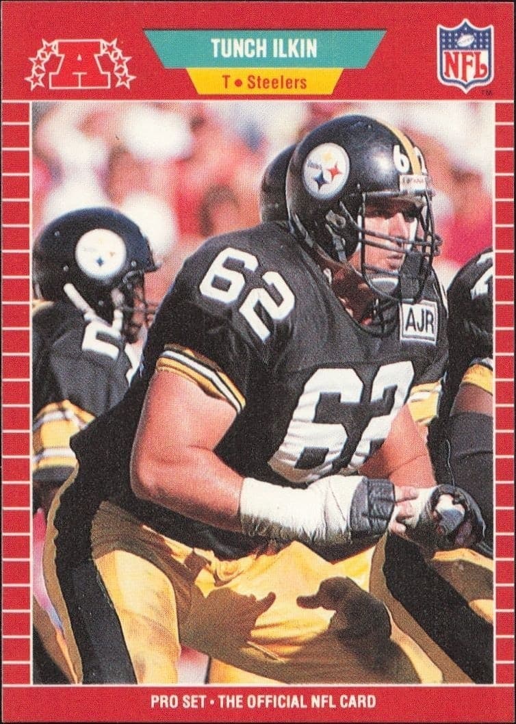 1989 Pro-Set Tunch Ilkin #349 trading card