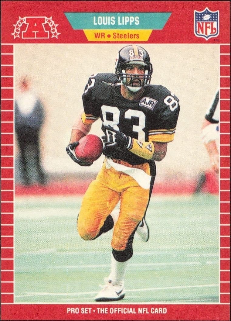1989 Pro-Set Louis Lipps #351 trading card