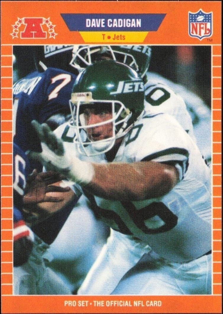 1989 Pro-Set Dave Cadigan #294 trading card