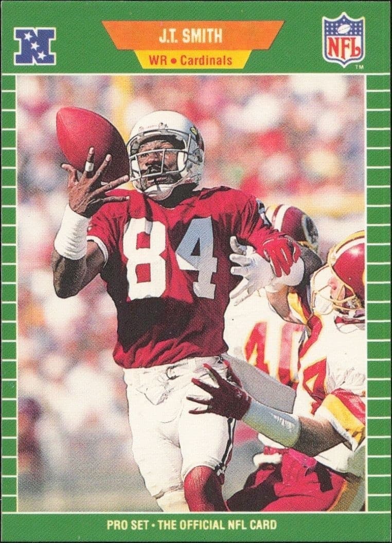 1989 Pro-Set J.T. Smith #339 trading card