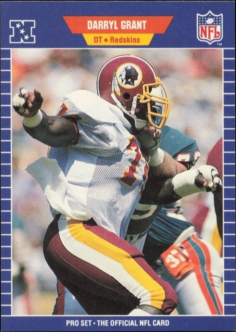 1989 Pro-Set Darryl Grant #431 trading card