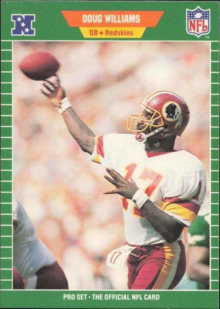 1989 Pro-Set Doug Williams #439 trading card