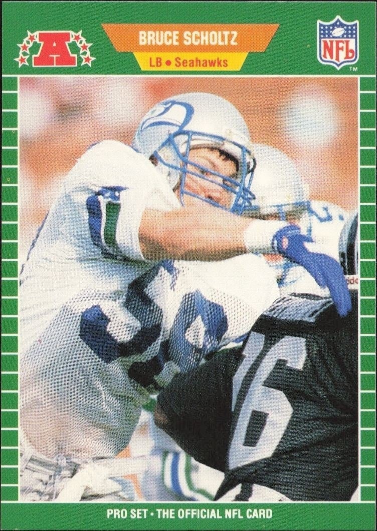 1989 Pro-Set Bruce Scholtz #402 trading card