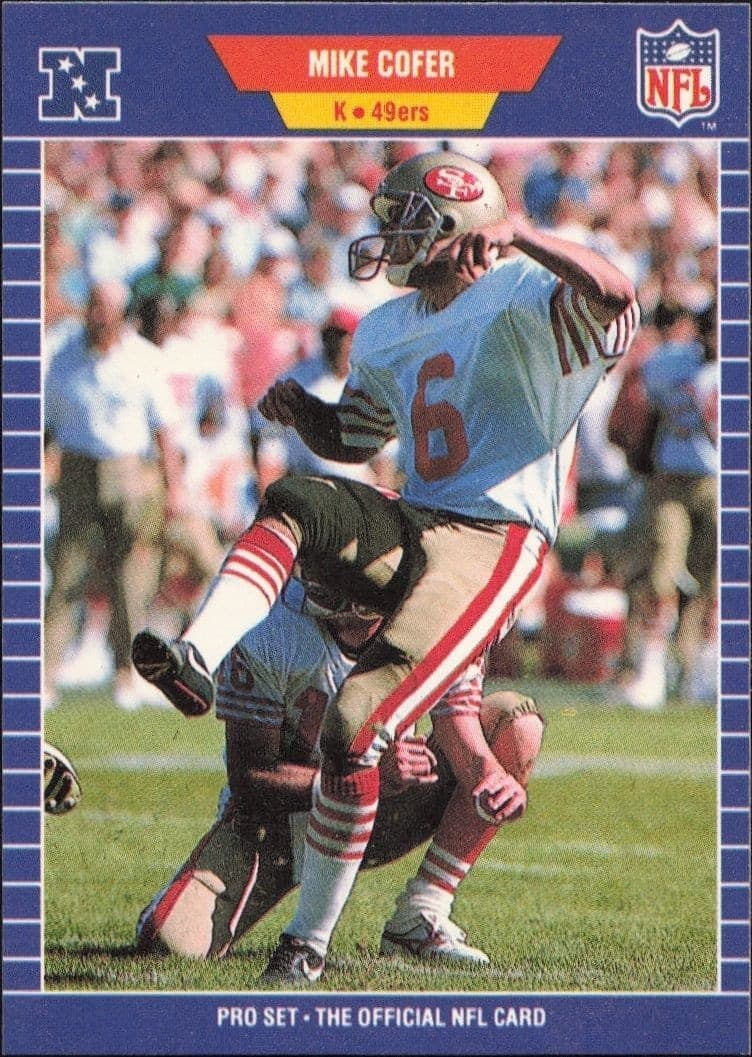 1989 Pro-Set Mike Cofer #371 trading card