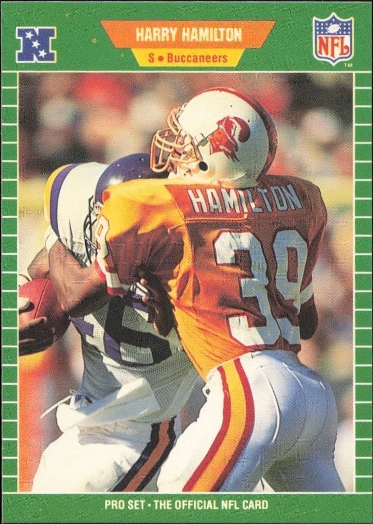 1989 Pro-Set Harry Hamilton #412 trading card