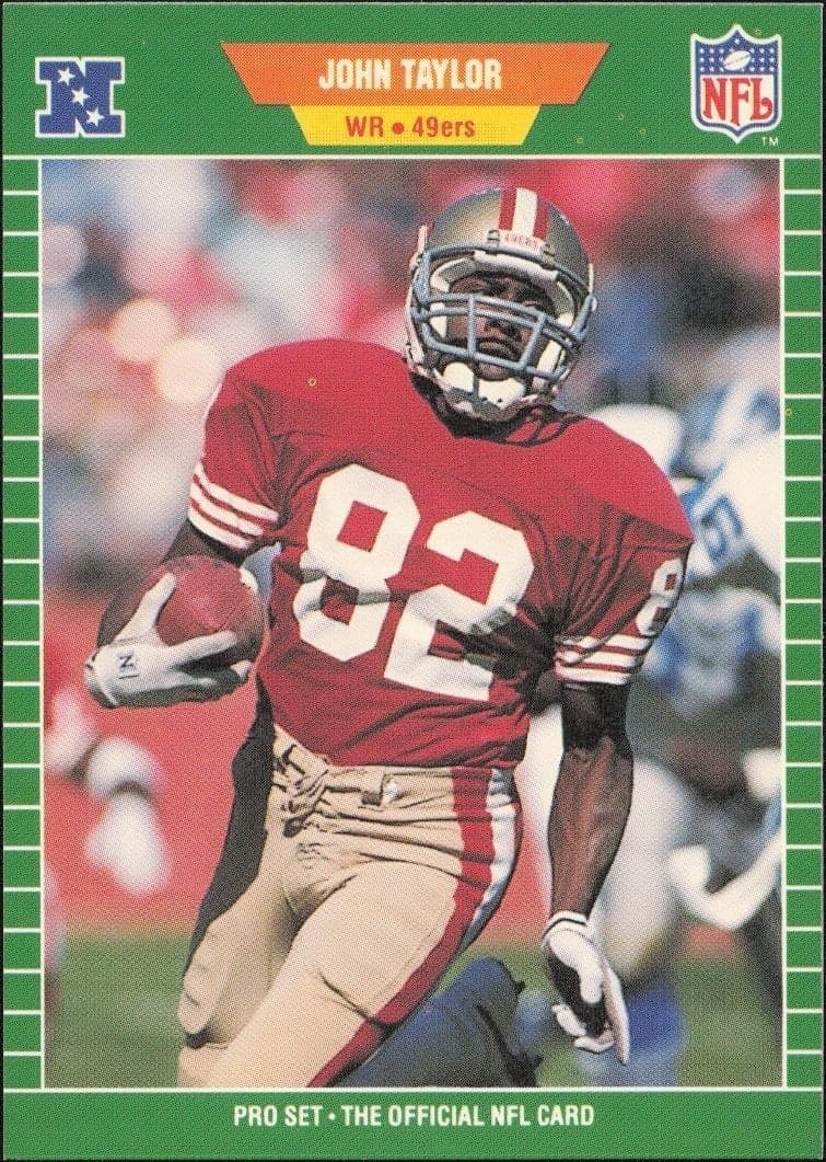 1989 Pro-Set John Taylor #384 trading card