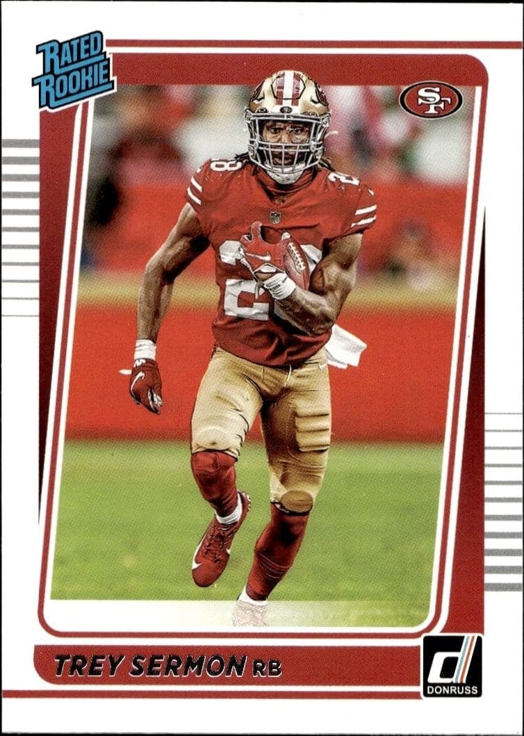 2021 Donruss Trey Sermon #279 trading card