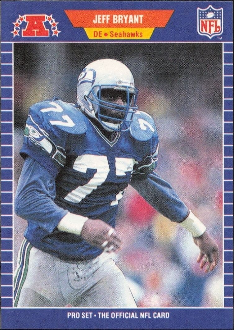 1989 Pro-Set Jeff Bryant #392 trading card