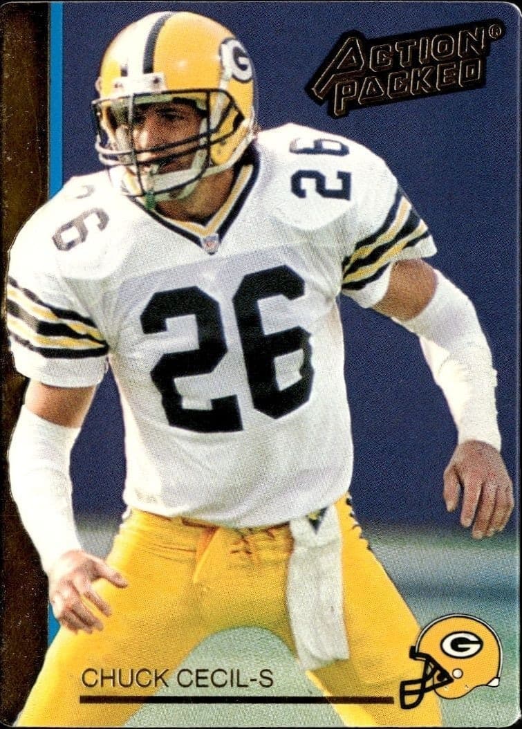 1992 Action-Packed Chuck Cecil #83 trading card