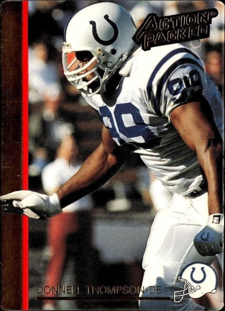 1992 Action-Packed Donnell Thompson #106 trading card