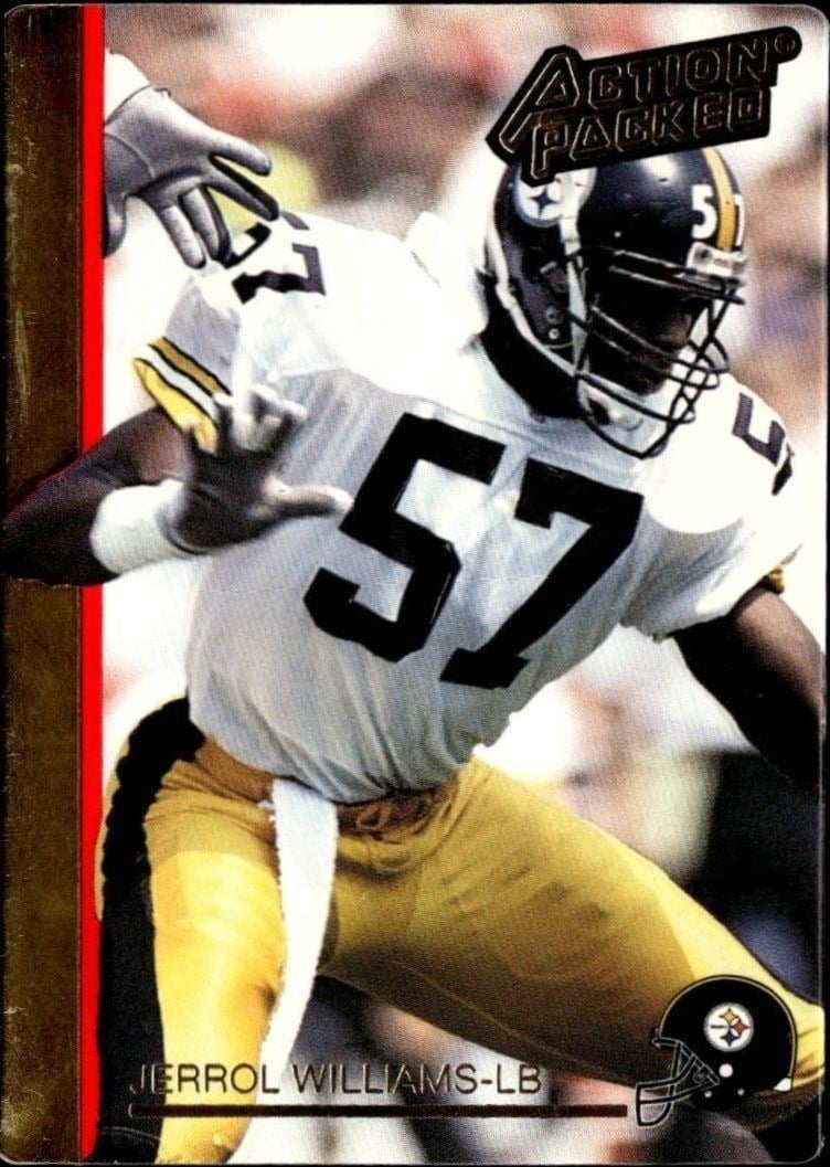 Jerrol Williams 1992 Action Packed #226 Football Trading Card - Front 1992 Action Packed Jerrol Williams #226 football trading card front