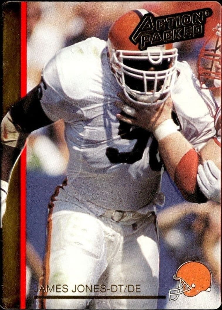 1992 Action-Packed James Jones #42 trading card