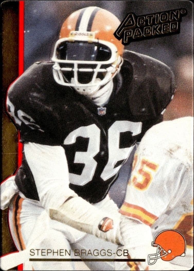 1992 Action-Packed Stephen Braggs #47 trading card