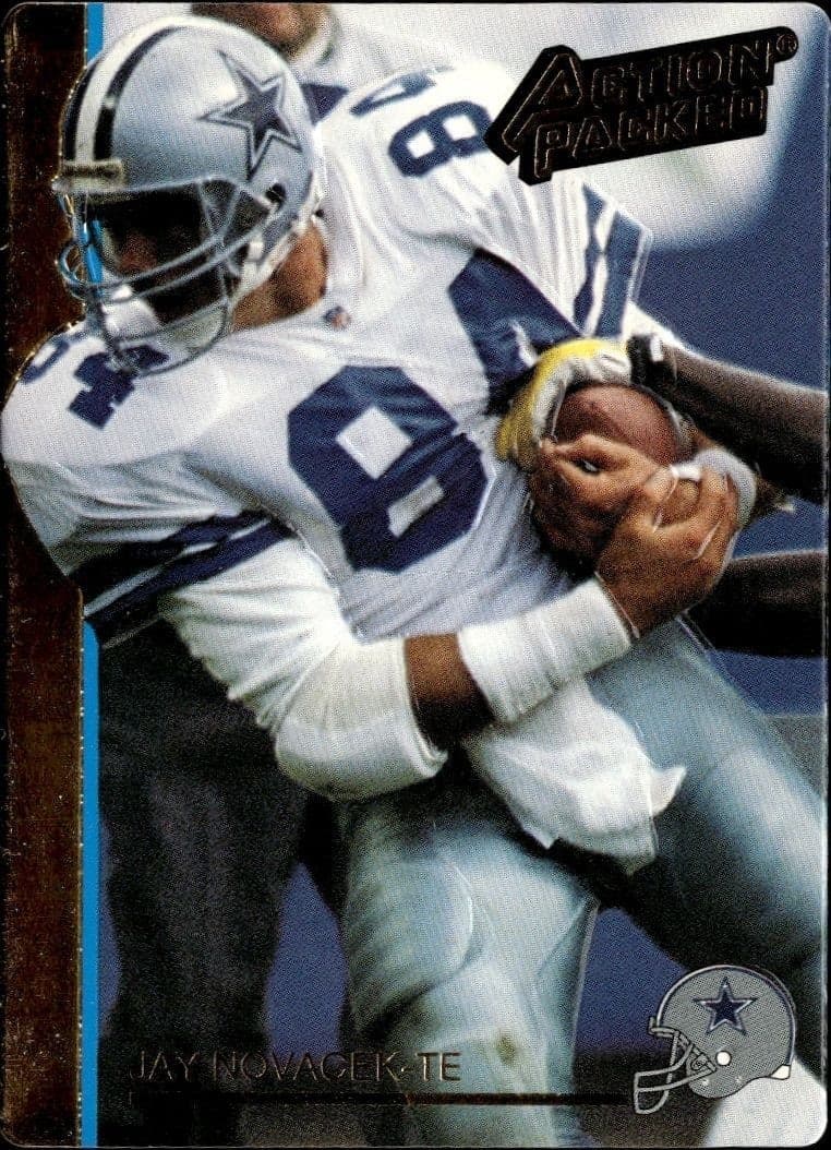 1992 Action-Packed Jay Novacek #55 trading card