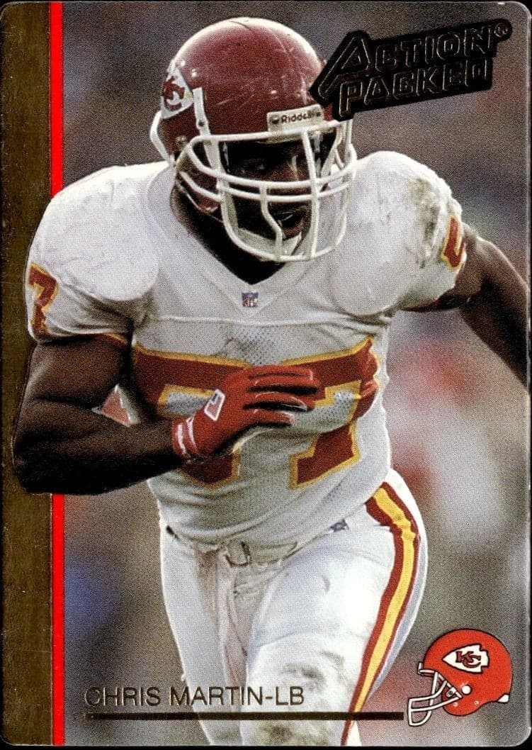 1992 Action-Packed Chris Martin #114 trading card