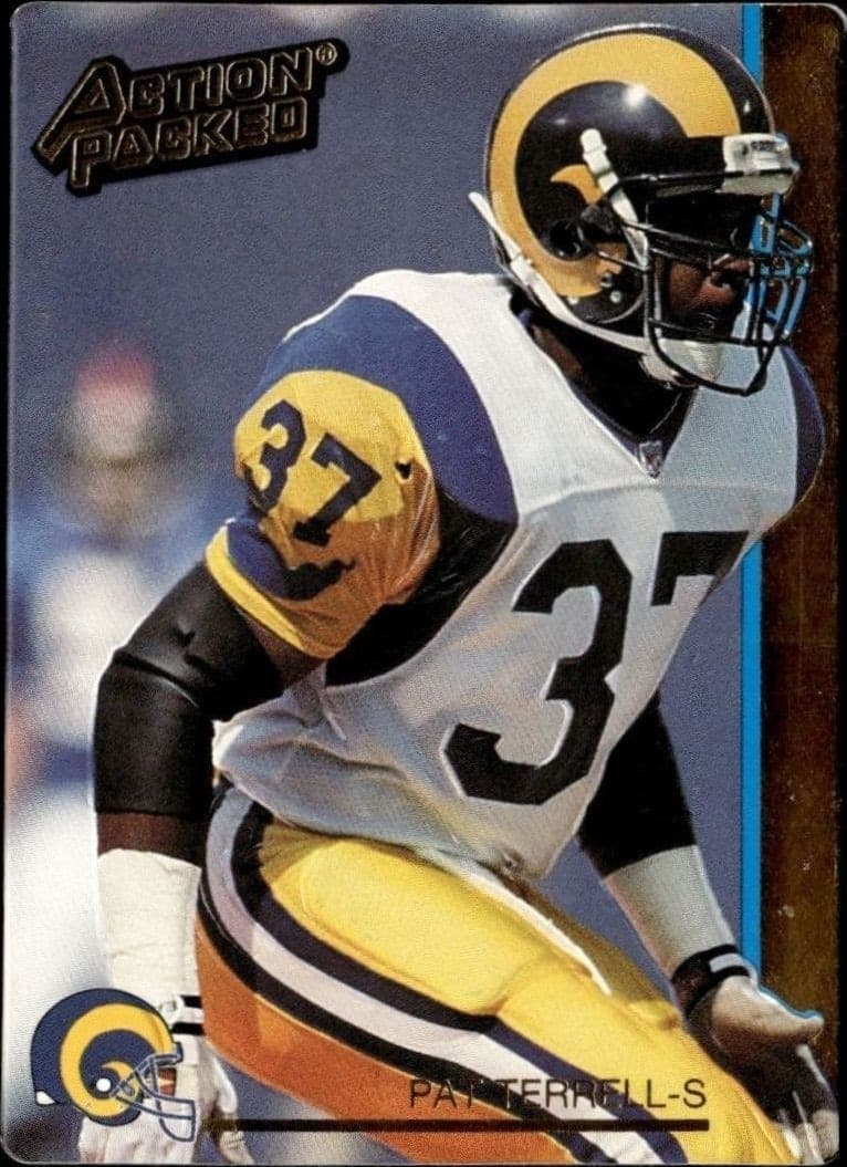 1992 Action-Packed Pat Terrell #134 trading card