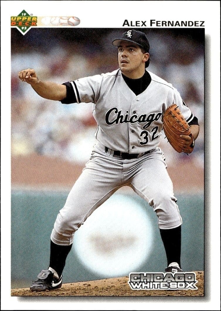 1992 Upper-Deck Alex Fernandez #551 trading card