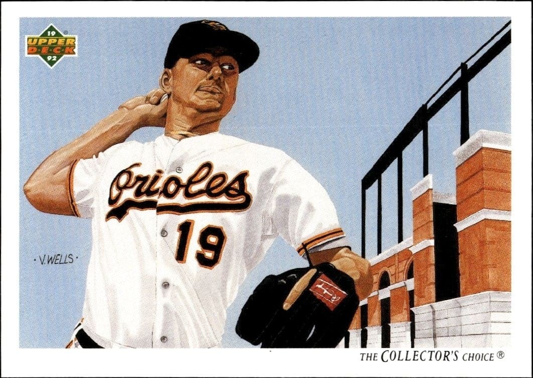 Checklist 1992 Upper Deck #93 Baseball Trading Card - Front 1992 Upper Deck Checklist #93 baseball trading card front