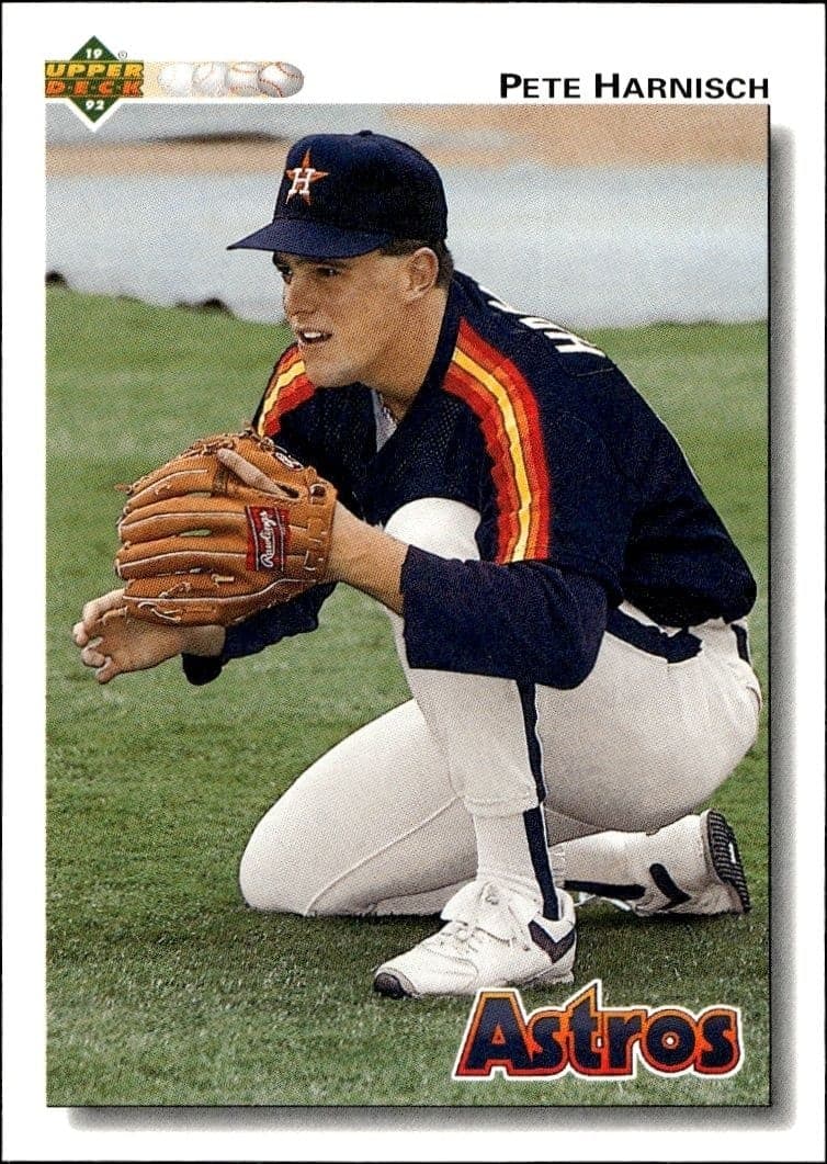 1992 Upper-Deck Pete Harnisch #635 trading card