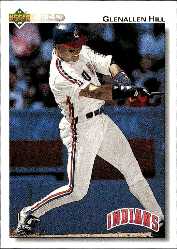 1992 Upper-Deck Glenallen Hill #558 trading card