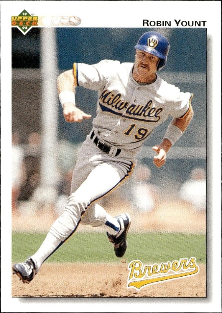 1992 Upper-Deck Robin Yount #456 trading card