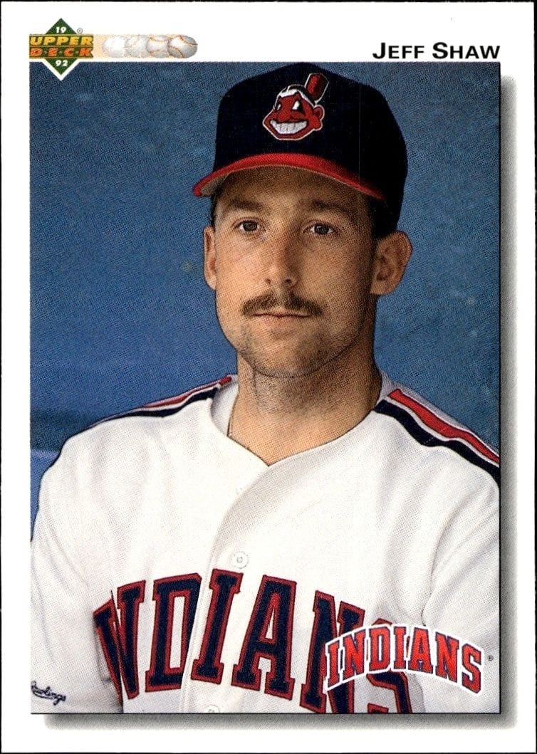 Jeff Shaw 1992 Upper Deck #660 Baseball Trading Card - Front 1992 Upper Deck Jeff Shaw #660 baseball trading card front