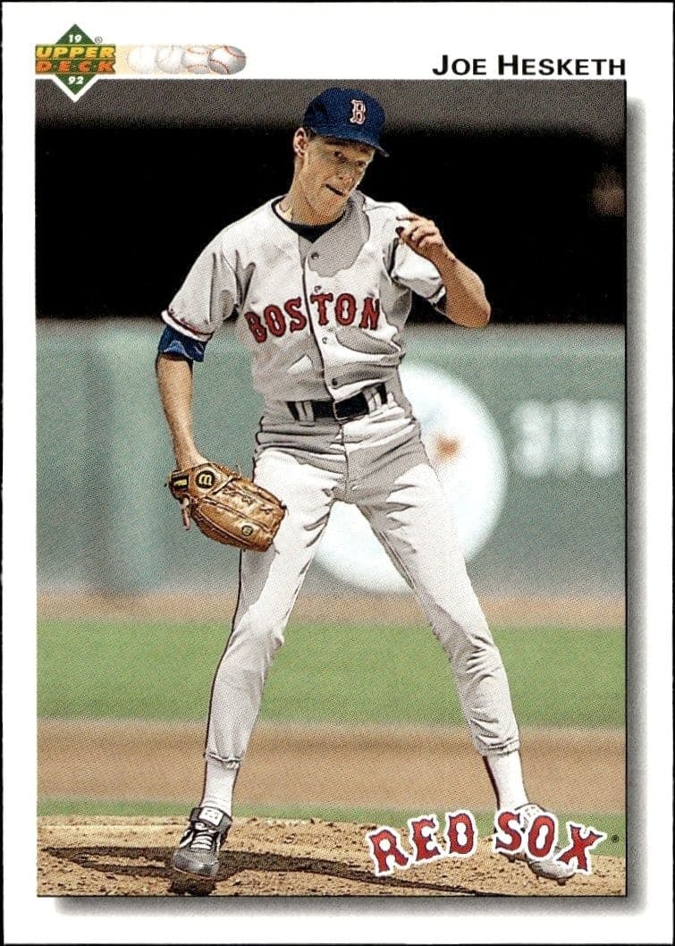 1992 Upper-Deck Joe Hesketh #570 trading card