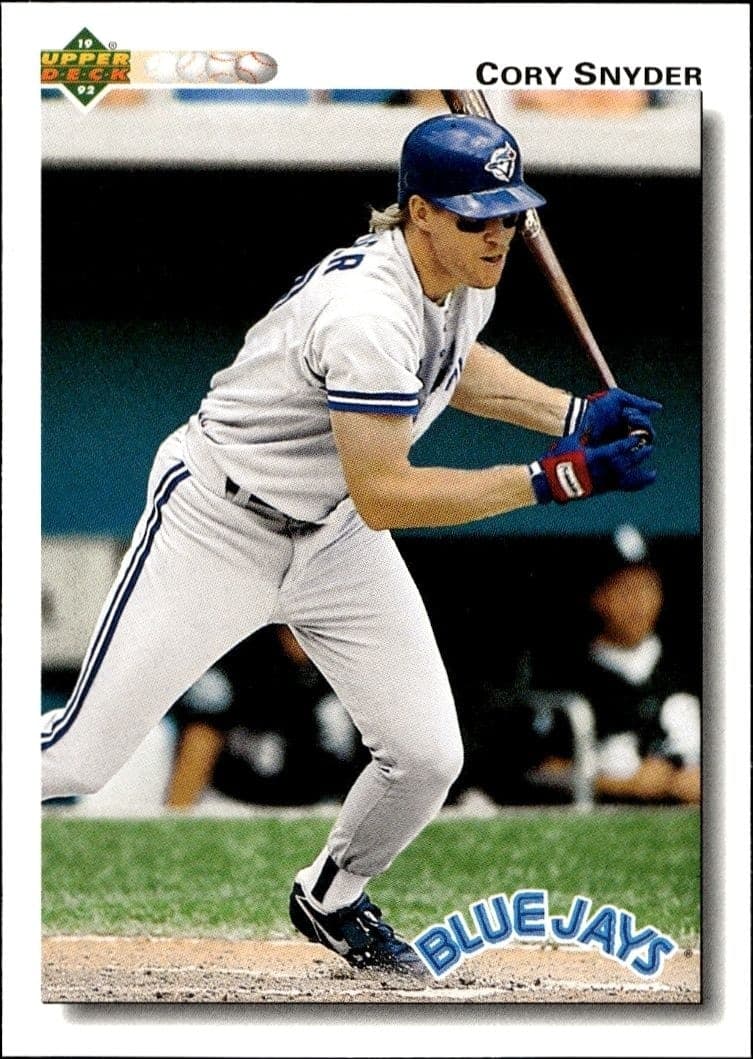 1992 Upper-Deck Cory Snyder #504 trading card