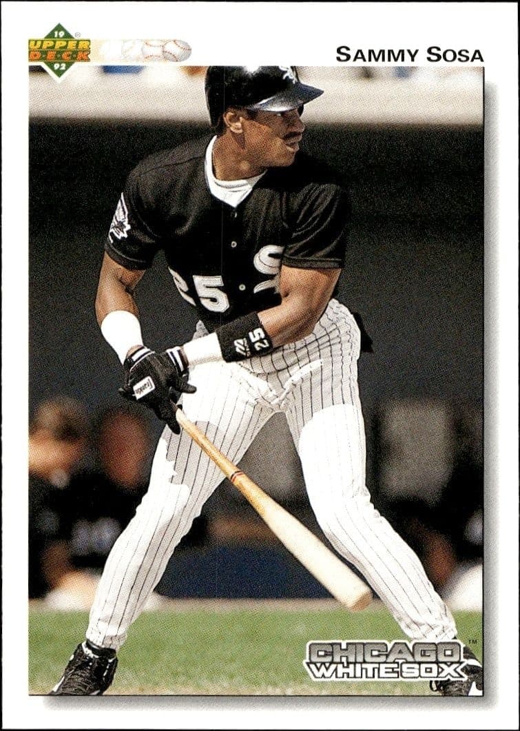1992 Upper-Deck Sammy Sosa #438 trading card